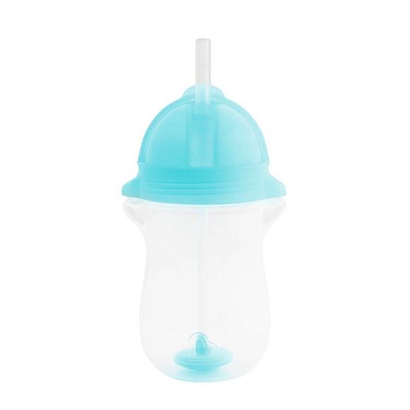 Munchkin Click Lock Weighted Straw Cup - 10oz - Blue - Picture 1 of 5